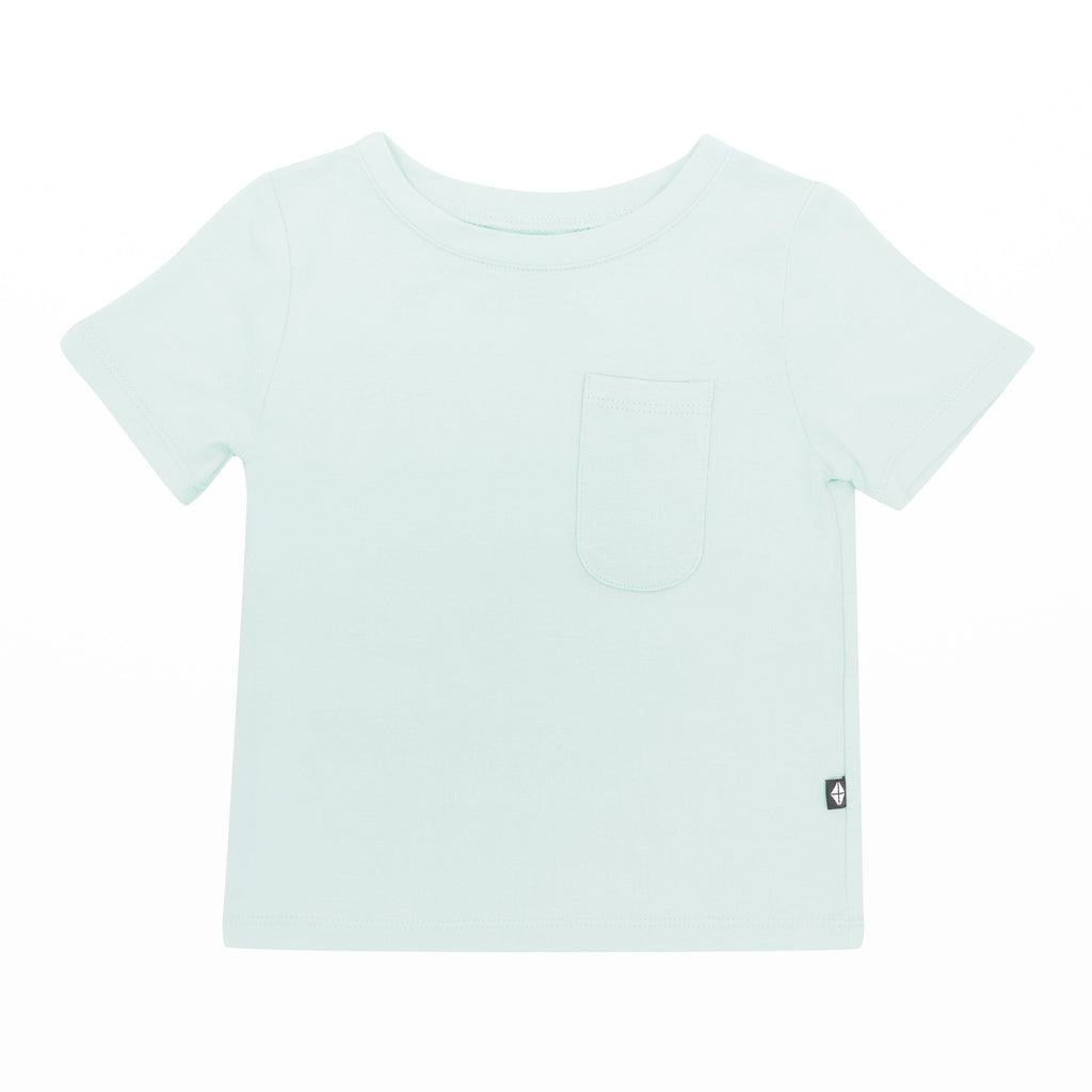 Toddler Crew Neck Tee in Dew
